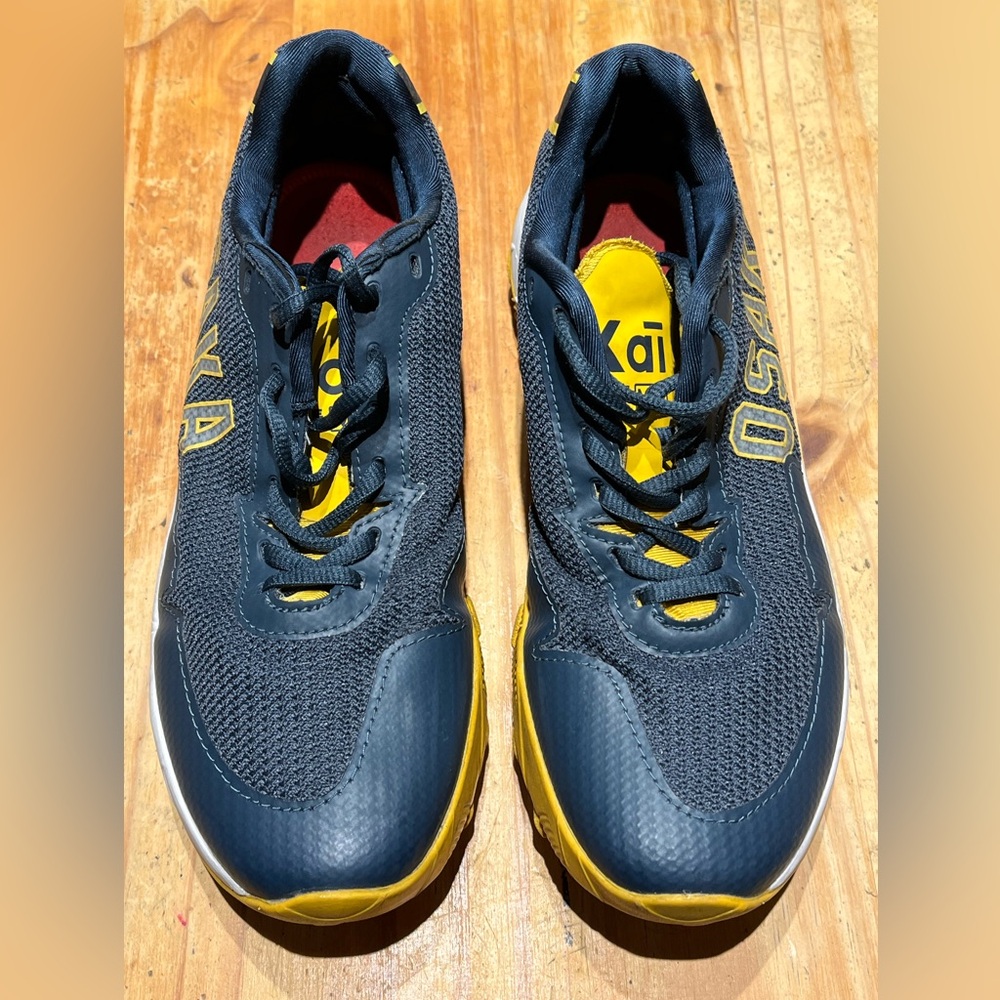 Osaka Mk1 Turf Shoes Unisex 6M/7.5W 🔵🟡